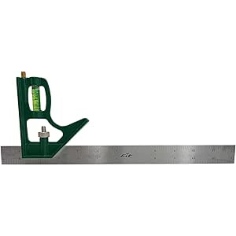 FIT Heavy-Duty Square Ruler 30cm - Chinese